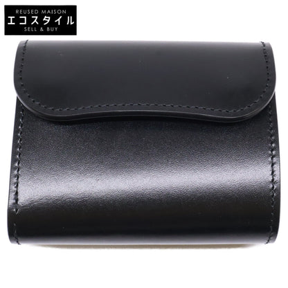 WILDSWANS ワイルドスワンズ 【新品同様】CSS-ENO SD サドルレザー 一部クロコ 三つ折り財布（小銭入れあり） 三つ折り財布（小銭入れあり）