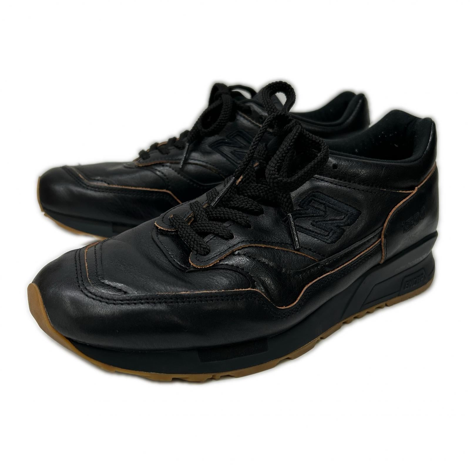NEW BALANCE ニューバランス 【美品】U1500KBI Made in UK 1500- Biscuit edge leather ローカットスニーカー シューズ