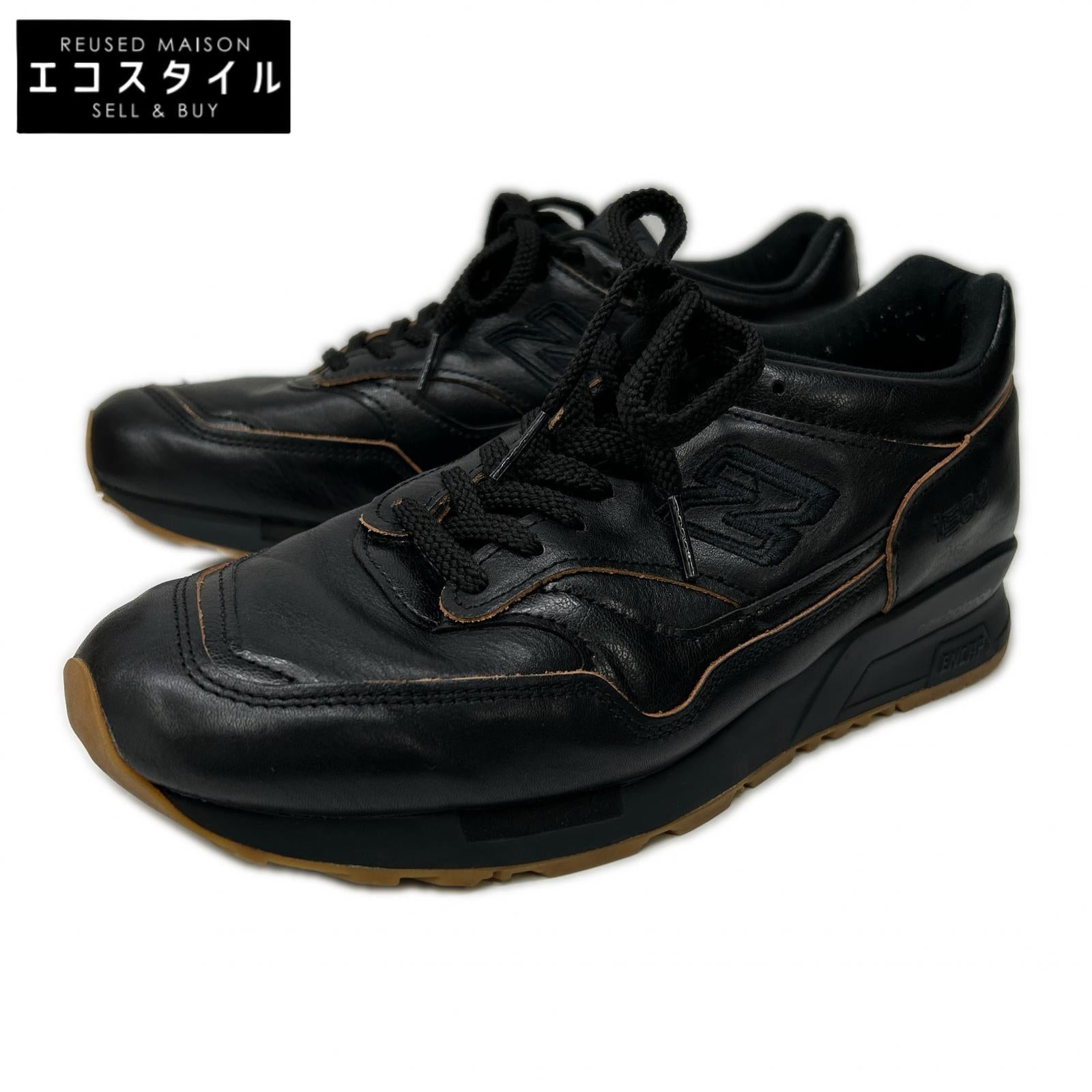 NEW BALANCE ニューバランス 【美品】U1500KBI Made in UK 1500- Biscuit edge leather ローカットスニーカー シューズ