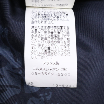 HERMES エルメス 【美品/国内正規】セリエボタン ラムレザー ダウンジャケット ジャケット