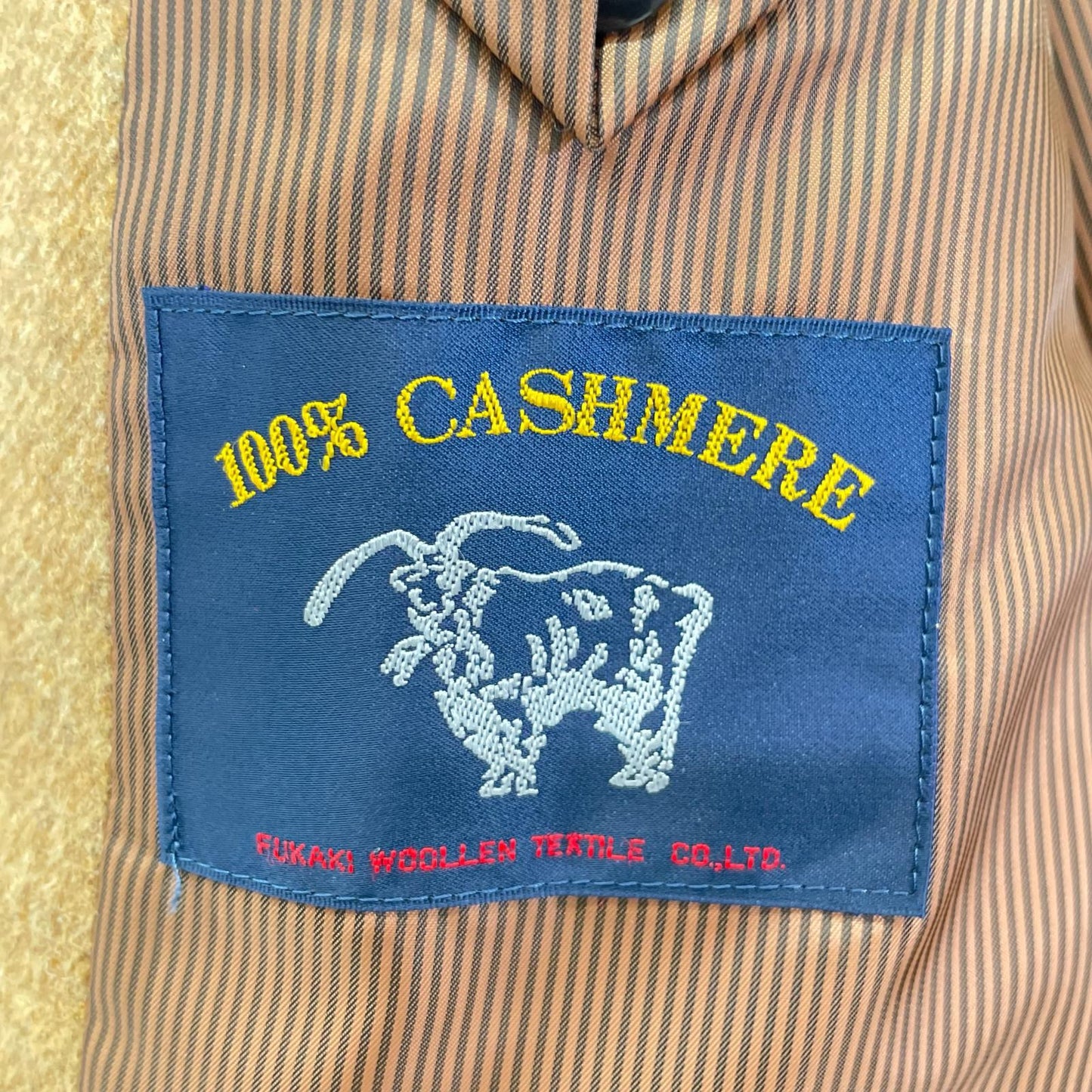 Kinloch Anderson キンロックアンダーソン カシミヤ100% ジップ コート コート