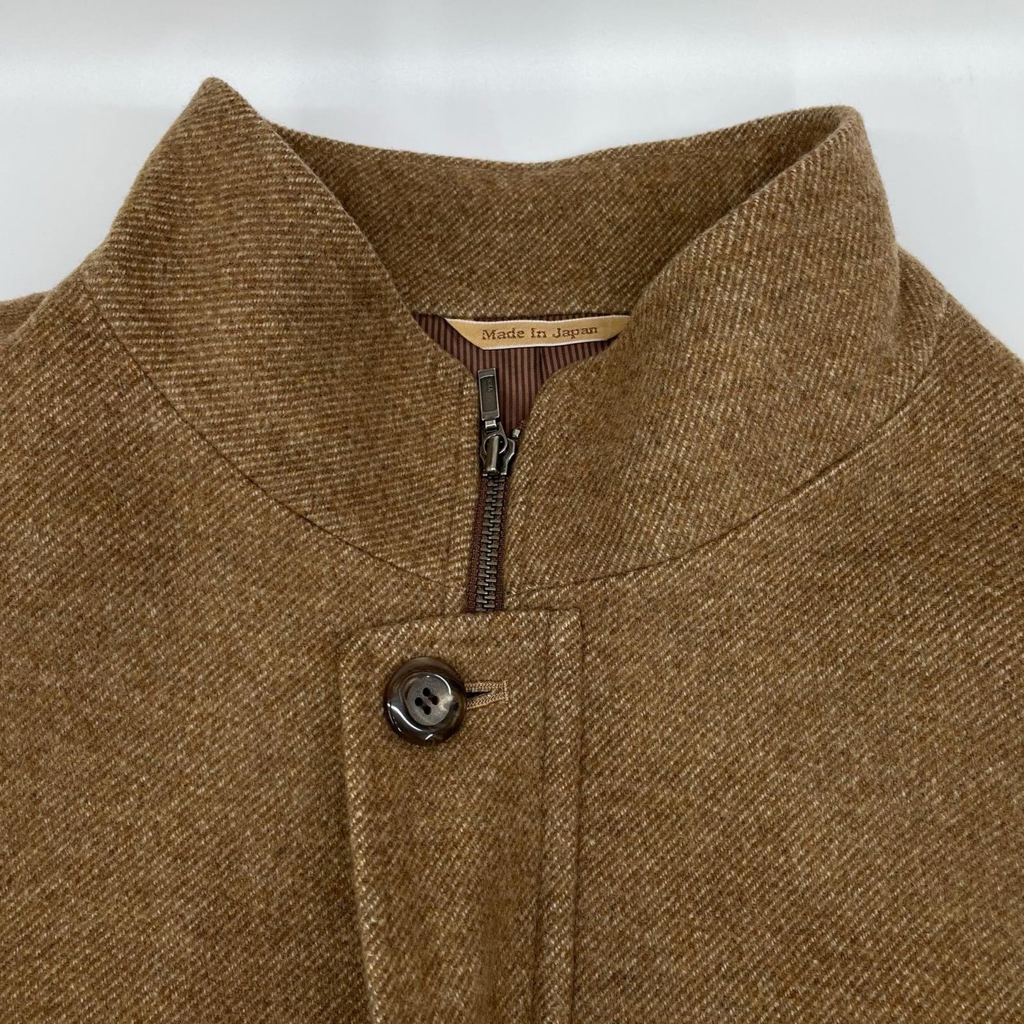 Kinloch Anderson キンロックアンダーソン カシミヤ100% ジップ コート コート