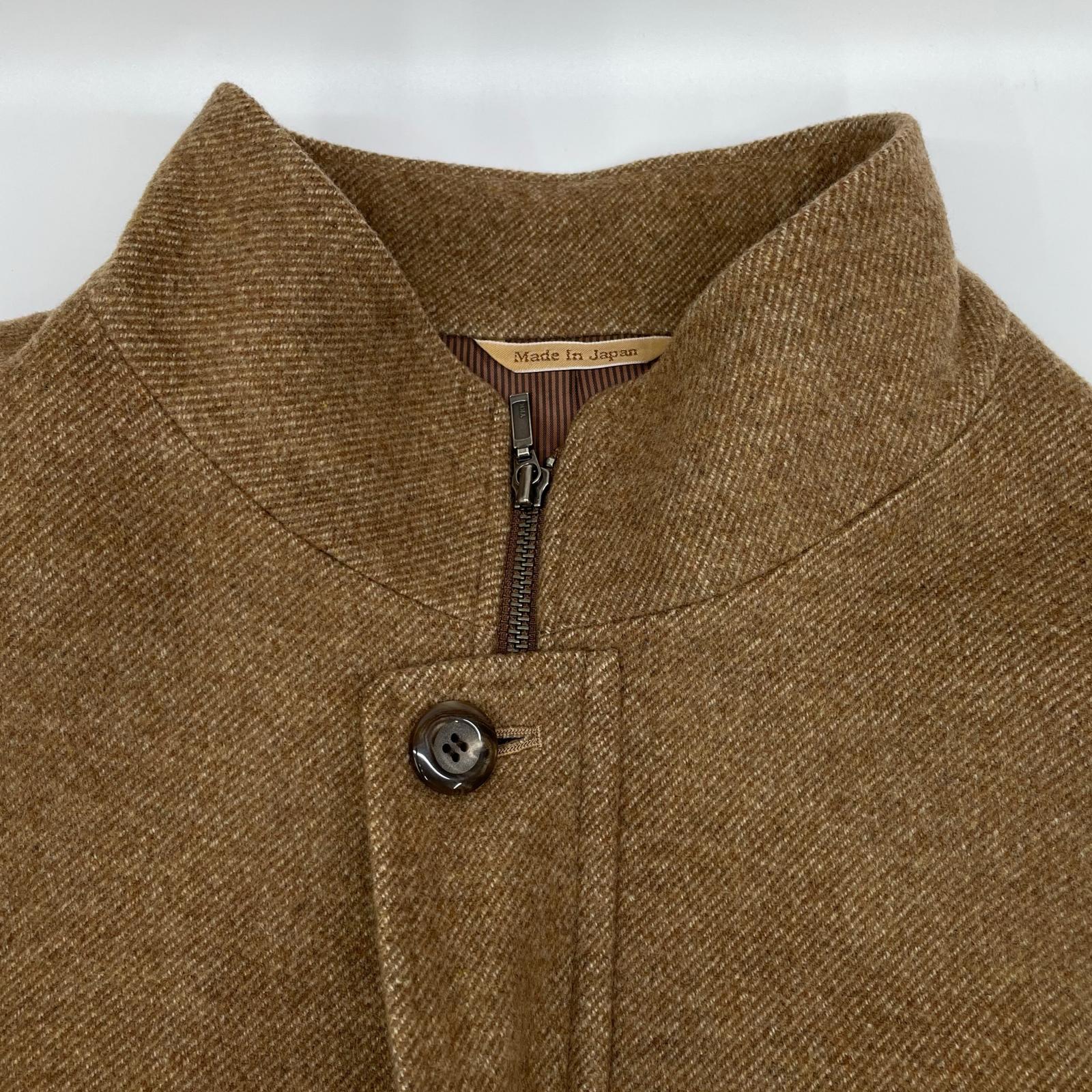 Kinloch Anderson キンロックアンダーソン カシミヤ100% ジップ コート コート