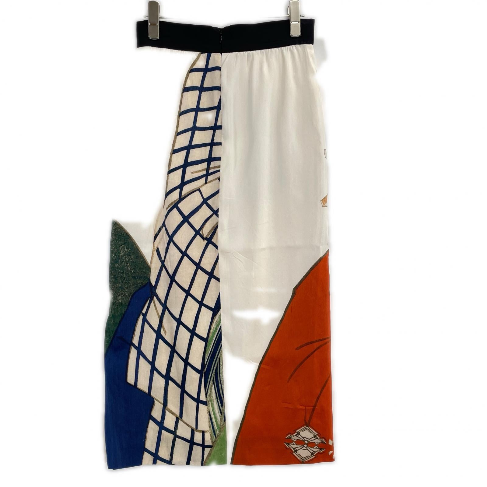 DRIES VAN NOTEN ドリスヴァンノッテン 浮世絵 ロングスカート スカート