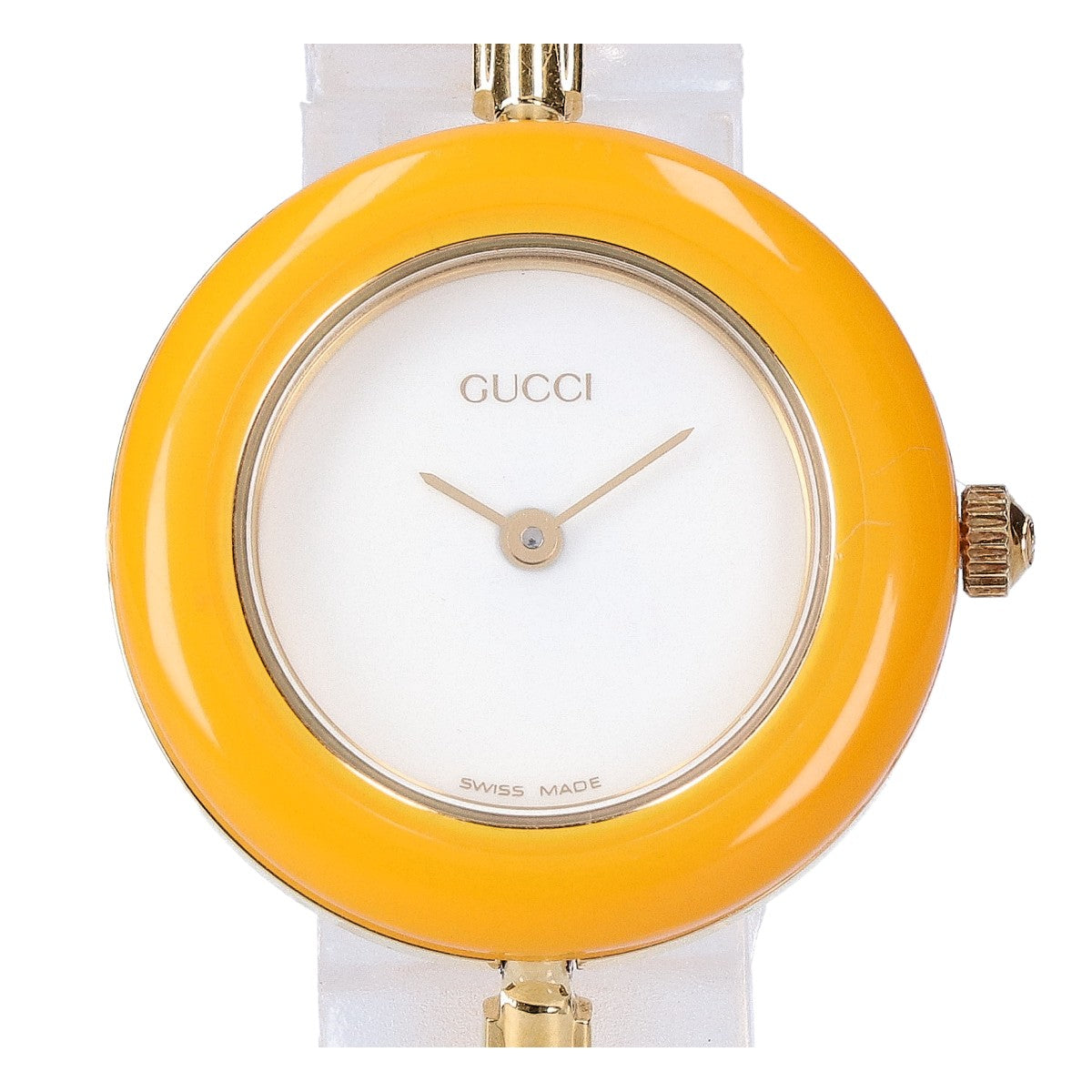 GUCCI グッチ チェンジベゼル クオーツウォッチ/ 腕時計