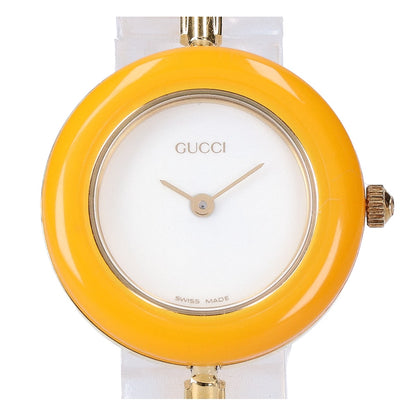 GUCCI グッチ チェンジベゼル クオーツウォッチ/ 腕時計