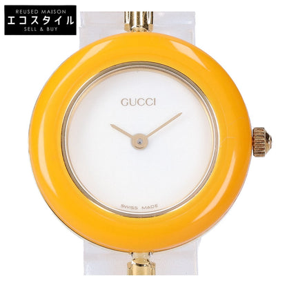 GUCCI グッチ チェンジベゼル クオーツウォッチ/ 腕時計