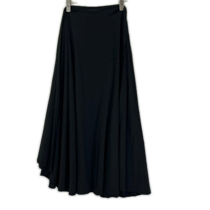 YOHJI YAMAMOTO +NOIR ヨウジヤマモトプリュスノアール NE-J03-403 Black Silk Asymmetrical Suit Set