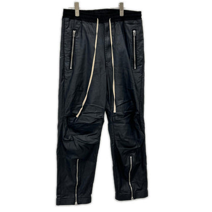 DANKE SCHON ダンケシェーン 23AW 23A-PTL060-DS ブラック コーティングジップパンツ ボトムス
