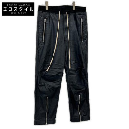 DANKE SCHON ダンケシェーン 23AW 23A-PTL060-DS ブラック コーティングジップパンツ ボトムス