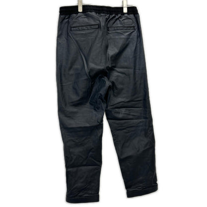 DANKE SCHON ダンケシェーン 23AW 23A-PTL060-DS ブラック コーティングジップパンツ ボトムス