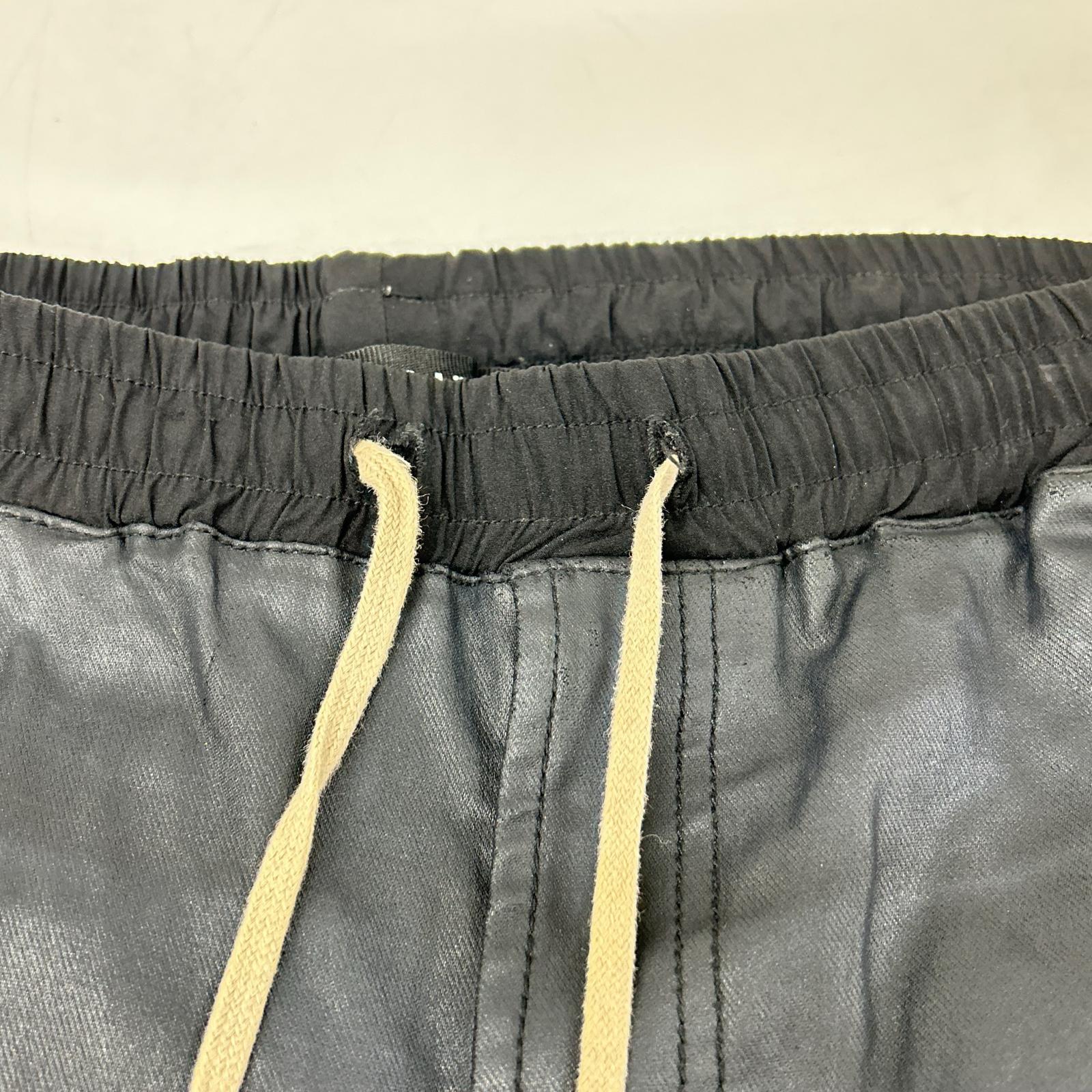 DANKE SCHON ダンケシェーン 23AW 23A-PTL060-DS ブラック コーティングジップパンツ ボトムス