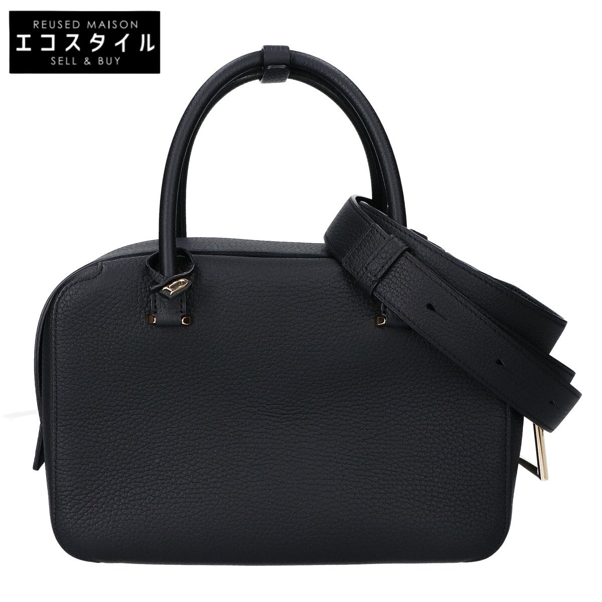 DELVAUX デルヴォー 新品同様 トリヨンソフトグレインレザー クールボックスMM 2Way ショルダーバッグ ハンドバッグ