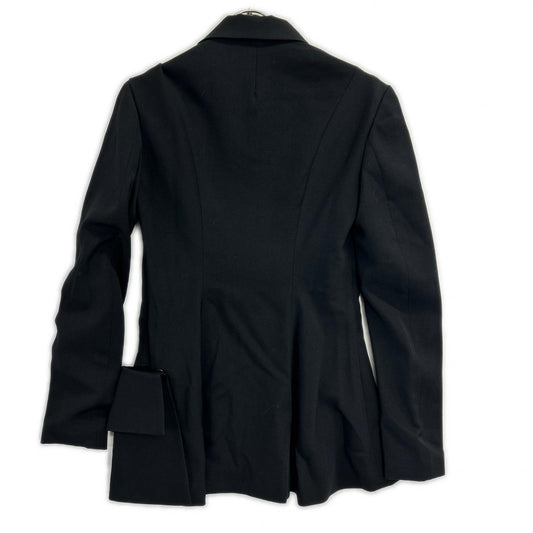 yohjiyamamoto ヨウジヤマモト 22AW ブラック FE-J66-100 ウール100 ペプラムデザイン ジャケット ジャケット