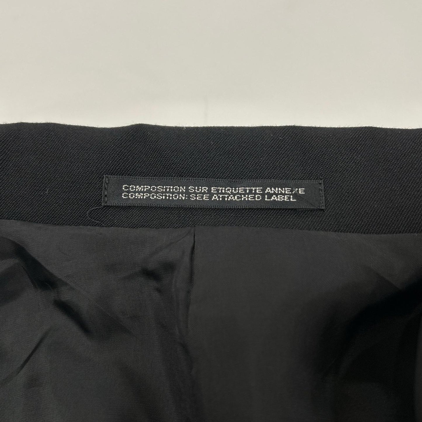 yohjiyamamoto ヨウジヤマモト 22AW ブラック FE-J66-100 ウール100 ペプラムデザイン ジャケット ジャケット