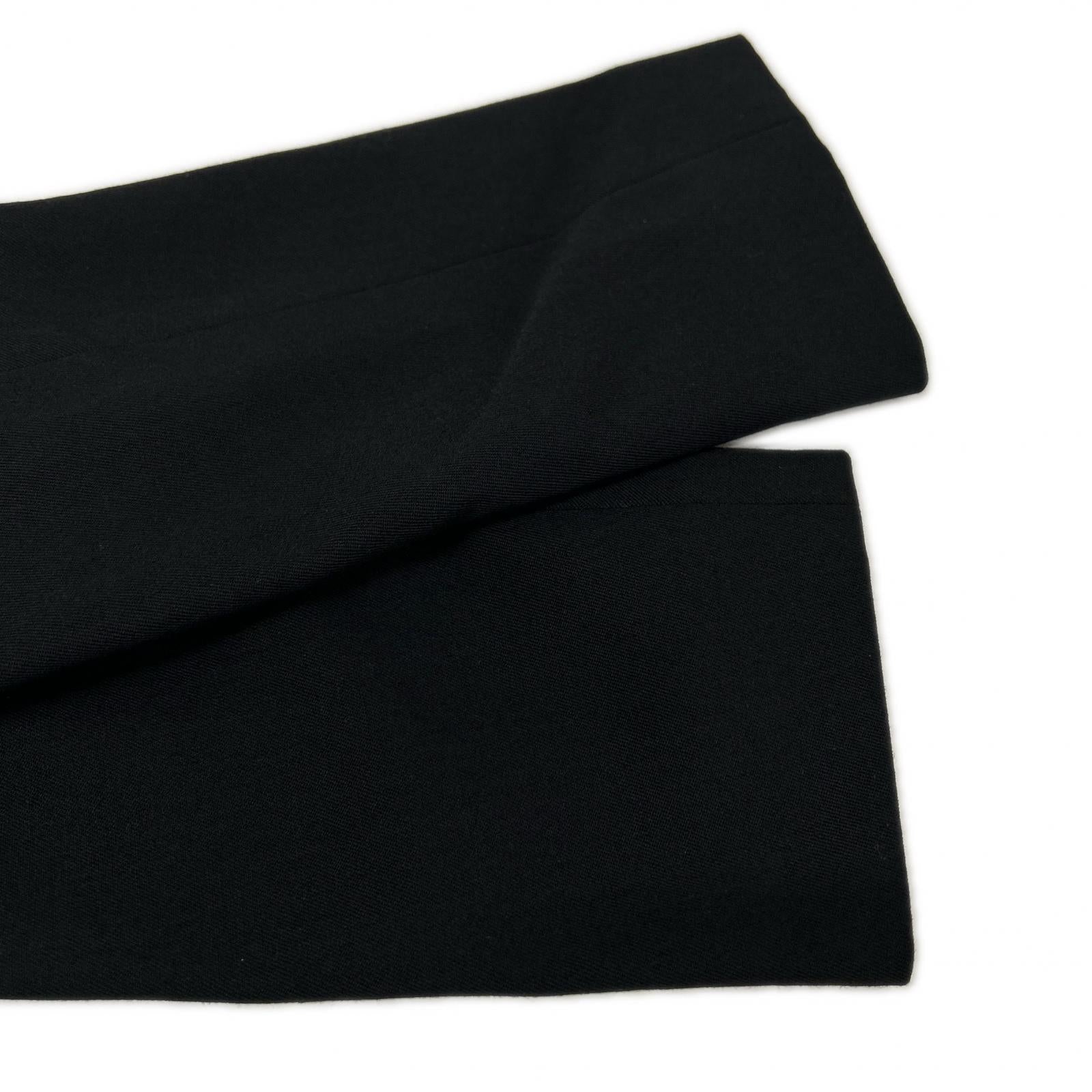 yohjiyamamoto ヨウジヤマモト 22AW ブラック FE-J66-100 ウール100 ペプラムデザイン ジャケット ジャケット