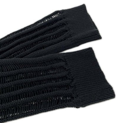 yohjiyamamoto ヨウジヤマモト ブラック FK-K21-993 OFFSET PATTERN ニットブルゾン トップス
