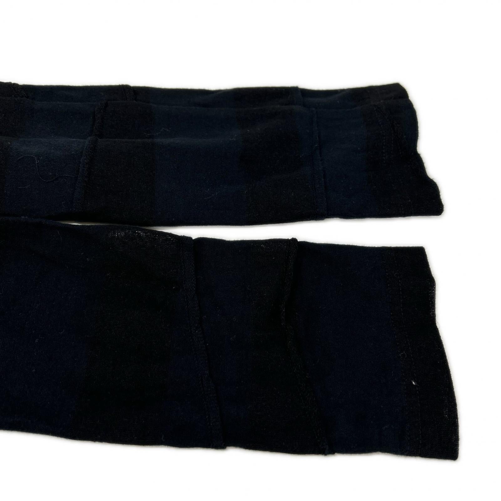 yohjiyamamoto ヨウジヤマモト ブラック FK-T31-077 TUCK JACQUARD GATHER DETAIL カーディガン トップス