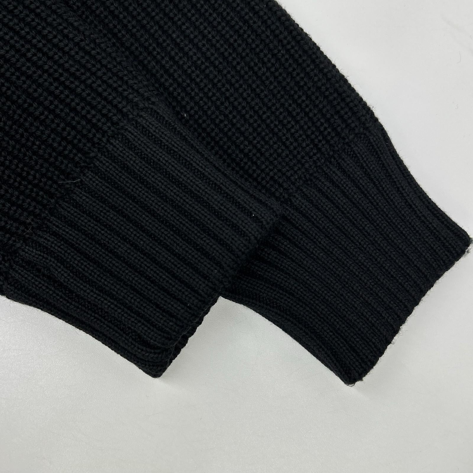 MONCLER モンクレール ブラック MAGLIONE TRICOT 切替 CARDIGAN ジャケット