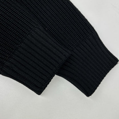 MONCLER モンクレール ブラック MAGLIONE TRICOT 切替 CARDIGAN ジャケット