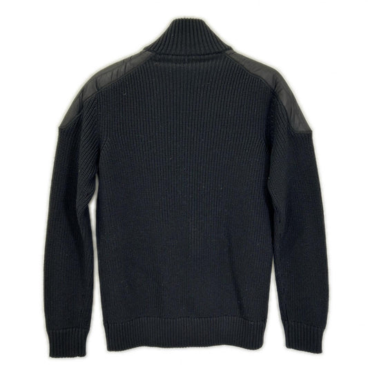 MONCLER モンクレール ブラック MAGLIONE TRICOT 切替 CARDIGAN ジャケット