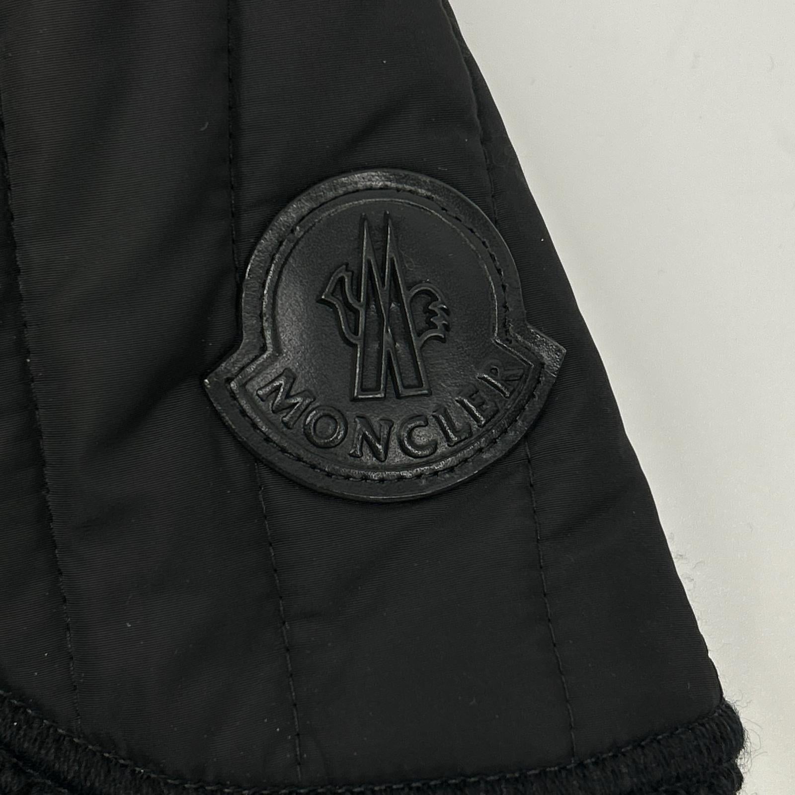 MONCLER モンクレール ブラック MAGLIONE TRICOT 切替 CARDIGAN ジャケット