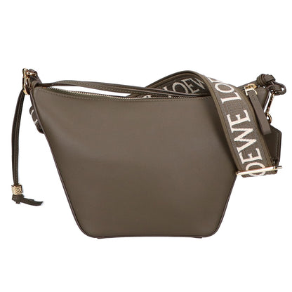 LOEWE ロエベ 新品同様 A538G13X01 別売りアナグラムストラップ付き クラシックカーフ ハンモック ホーボーミニ ショルダーバッグ
