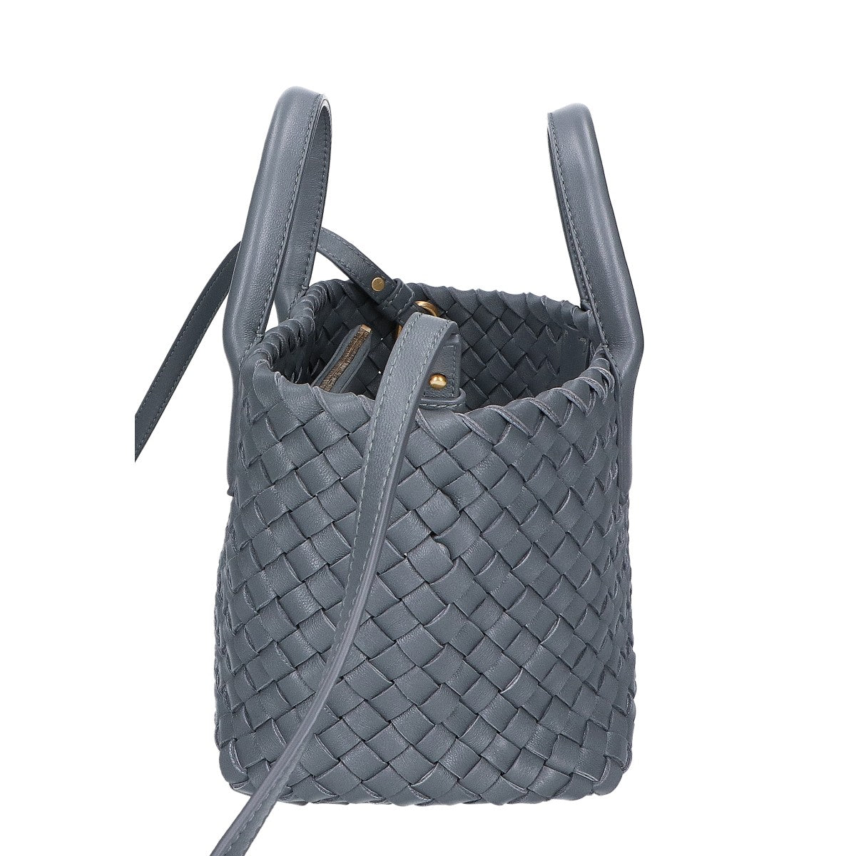 BOTTEGA VENETA ボッテガヴェネタ 新品同様 709464 イントレチャート ミニカバ 2WAY ハンドバッグ