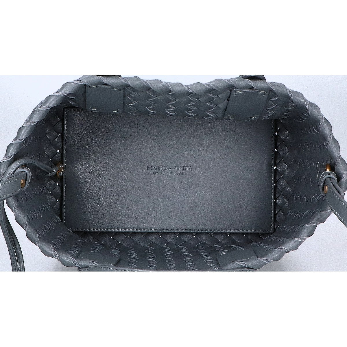 BOTTEGA VENETA ボッテガヴェネタ 新品同様 709464 イントレチャート ミニカバ 2WAY ハンドバッグ