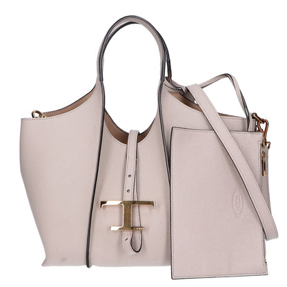 TOD'S トッズ XBWTSBA9100XSOC413 Tタイムレス ショッピングバッグ ミニ 2WAY ハンドバッグ