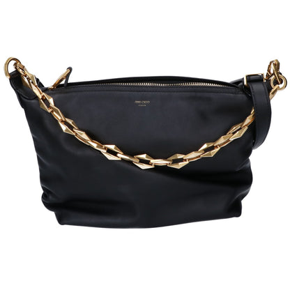 JIMMY CHOO ジミーチュウ ダイヤモンド ソフトホーボー S ショルダーバッグ