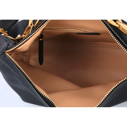JIMMY CHOO ジミーチュウ ダイヤモンド ソフトホーボー S ショルダーバッグ