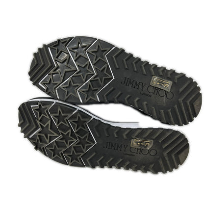 JIMMY CHOO ジミーチュウ VERONA ベローナ ラメニット ローカット スニーカー シューズ
