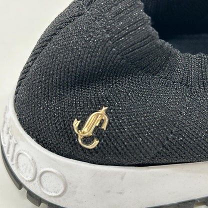 JIMMY CHOO ジミーチュウ VERONA ベローナ ラメニット ローカット スニーカー シューズ