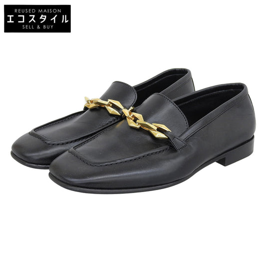 JIMMY CHOO ジミーチュウ ダイヤモンド ティルダ ローファー シューズ レディース ブラック 34 シューズ