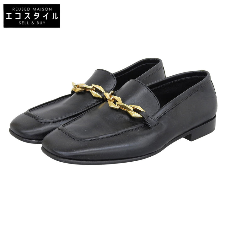 JIMMY CHOO ジミーチュウ ダイヤモンド ティルダ ローファー シューズ レディース ブラック 34 シューズ