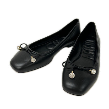 JIMMY CHOO ジミーチュウ ELME FLAT エルメ フラット バレエ シューズ シューズ