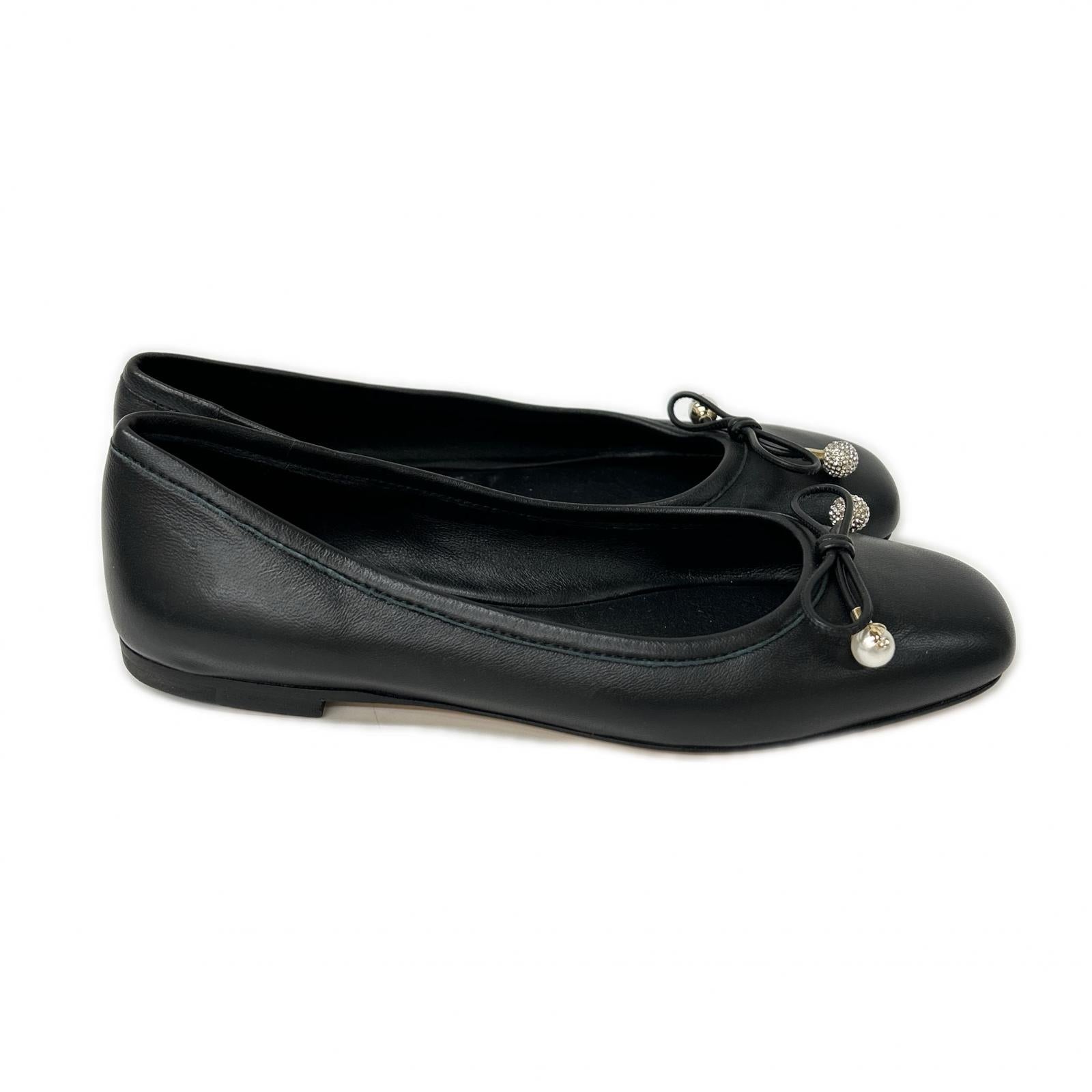 JIMMY CHOO ジミーチュウ ELME FLAT エルメ フラット バレエ シューズ シューズ