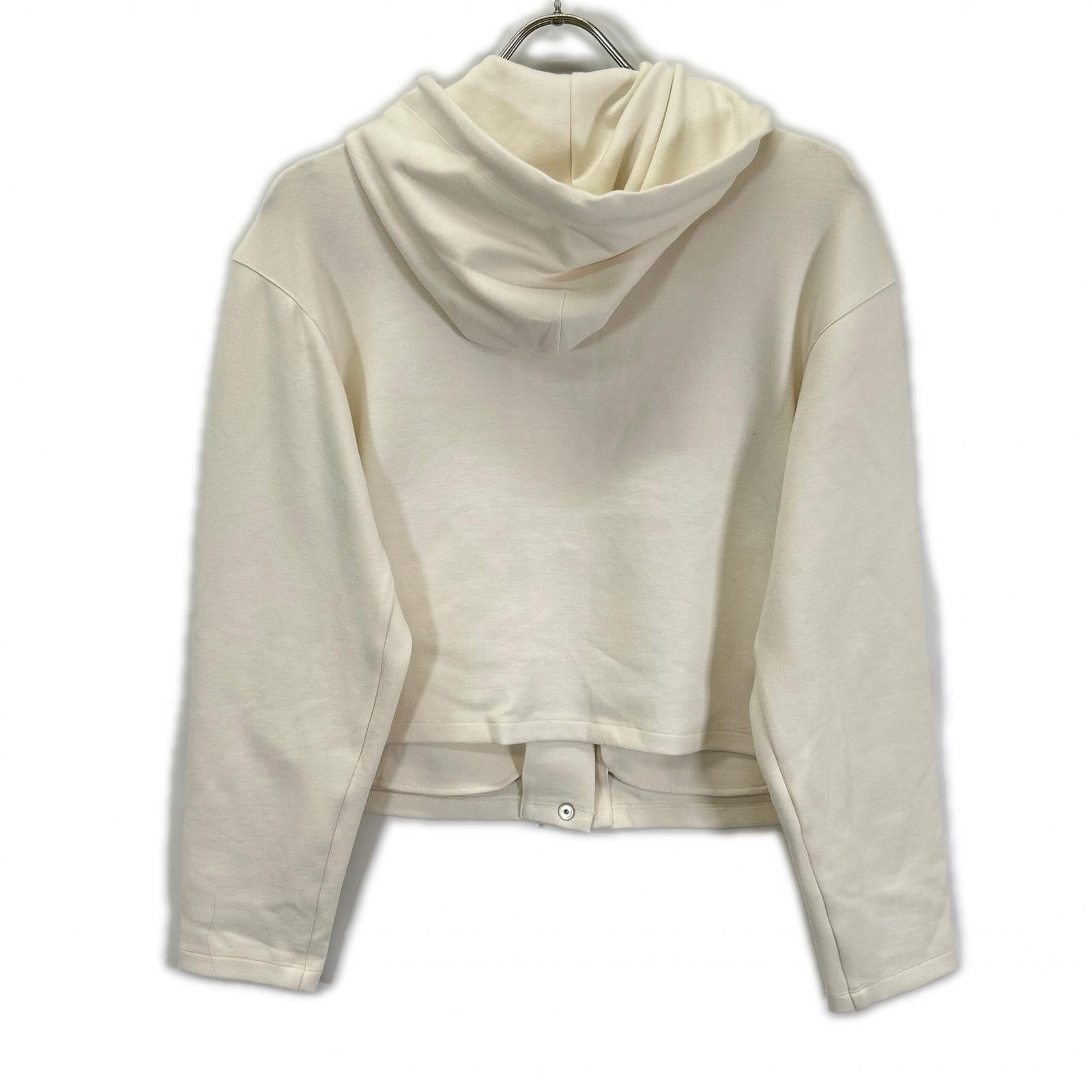 Theory セオリー 26SS アイボリー ジャージーフードジャケット ジャケット