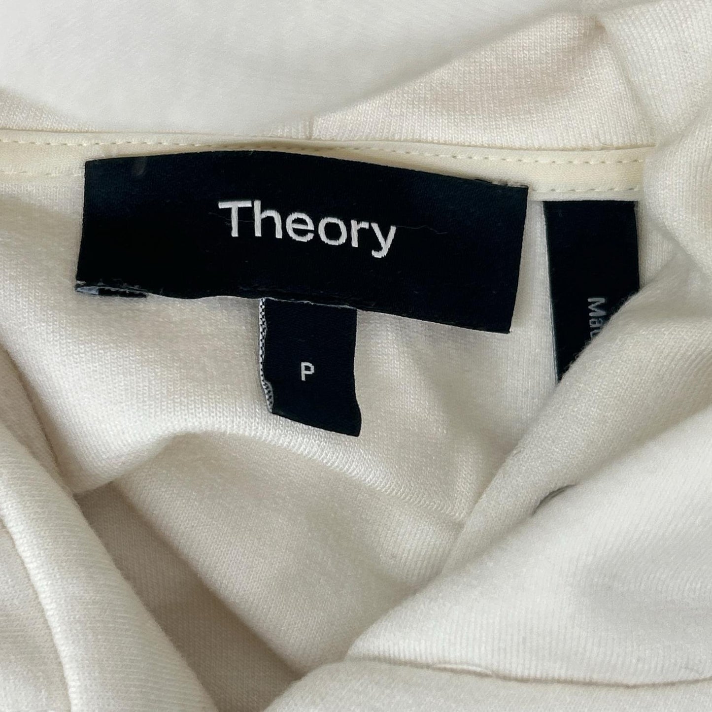 Theory セオリー 26SS アイボリー ジャージーフードジャケット ジャケット