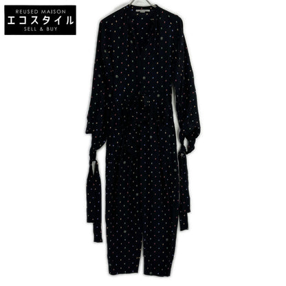 STELLA McCARTNEY ステラマッカートニー 【国内正規】550743 SMA20 総柄 シルク100％ オールインワン オーバーオール オールインワン