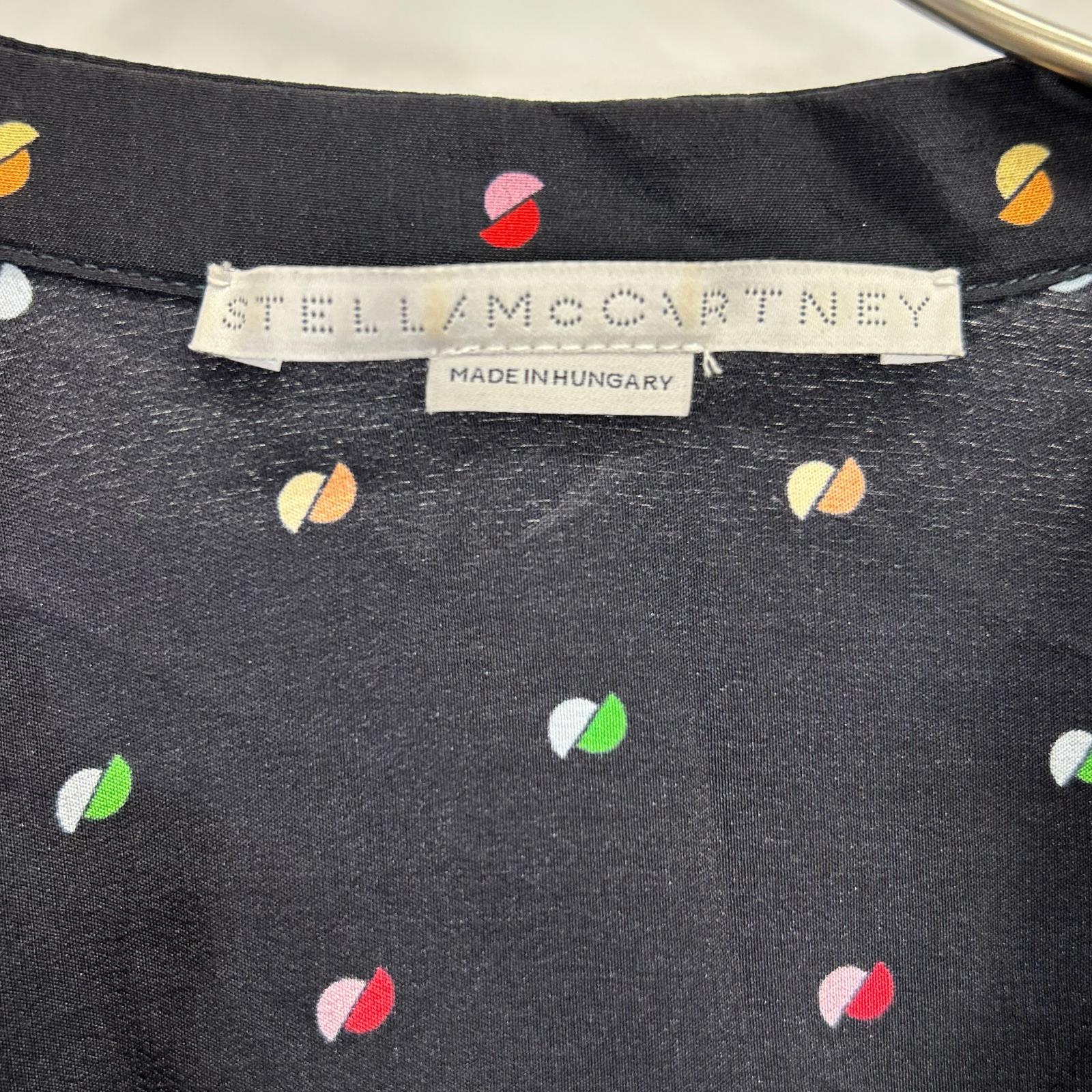 STELLA McCARTNEY ステラマッカートニー 【国内正規】550743 SMA20 総柄 シルク100％ オールインワン オーバーオール オールインワン