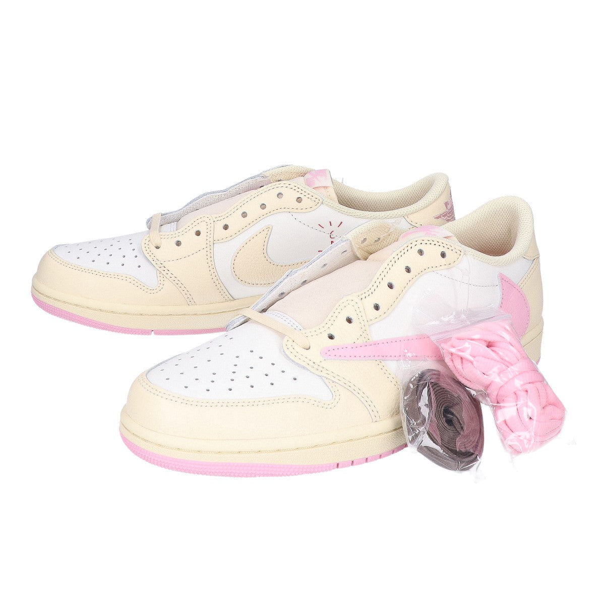NIKE ナイキ 【新品同様】IQ7604-100 AIR JORDAN 1 LOW QS SP エアジョーダン 1 ロー クイックストライク スペシャル トラビススコット スニーカー シューズ