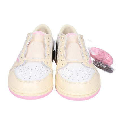 NIKE ナイキ 【新品同様】IQ7604-100 AIR JORDAN 1 LOW QS SP エアジョーダン 1 ロー クイックストライク スペシャル トラビススコット スニーカー シューズ