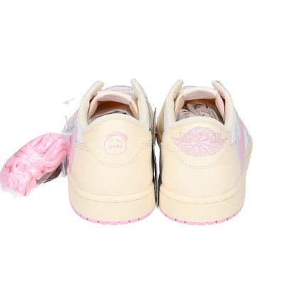 NIKE ナイキ 【新品同様】IQ7604-100 AIR JORDAN 1 LOW QS SP エアジョーダン 1 ロー クイックストライク スペシャル トラビススコット スニーカー シューズ