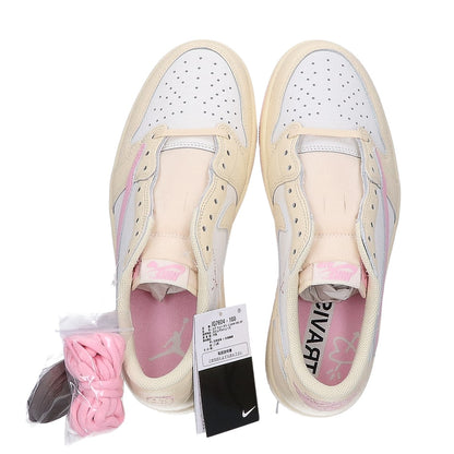 NIKE ナイキ 【新品同様】IQ7604-100 AIR JORDAN 1 LOW QS SP エアジョーダン 1 ロー クイックストライク スペシャル トラビススコット スニーカー シューズ