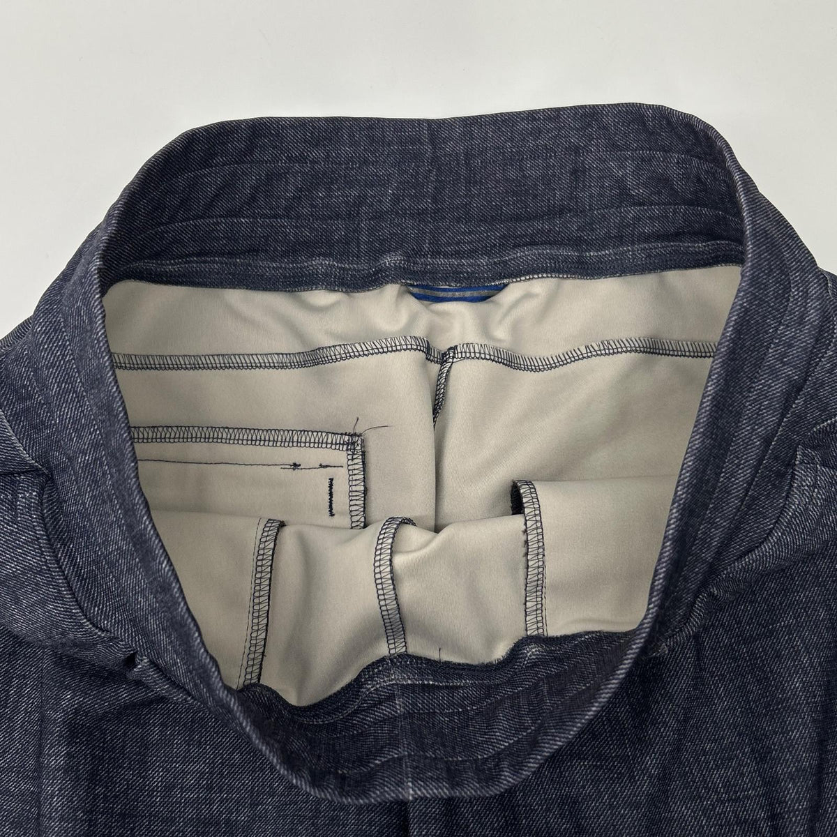 AZ by junhashimoto AZ by Junhashimoto 1072410068 indigo GATHER TUCK PANTS -U.S.O.DENIM- bottoms