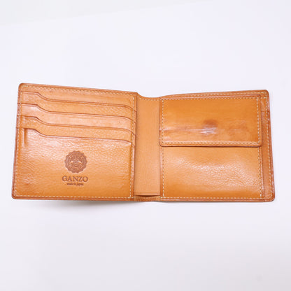 GANZO ガンゾ 57665 THIN BRIDLE シンブライドル 小銭入れ付き二つ折り財布 二つ折り財布（小銭入れあり）