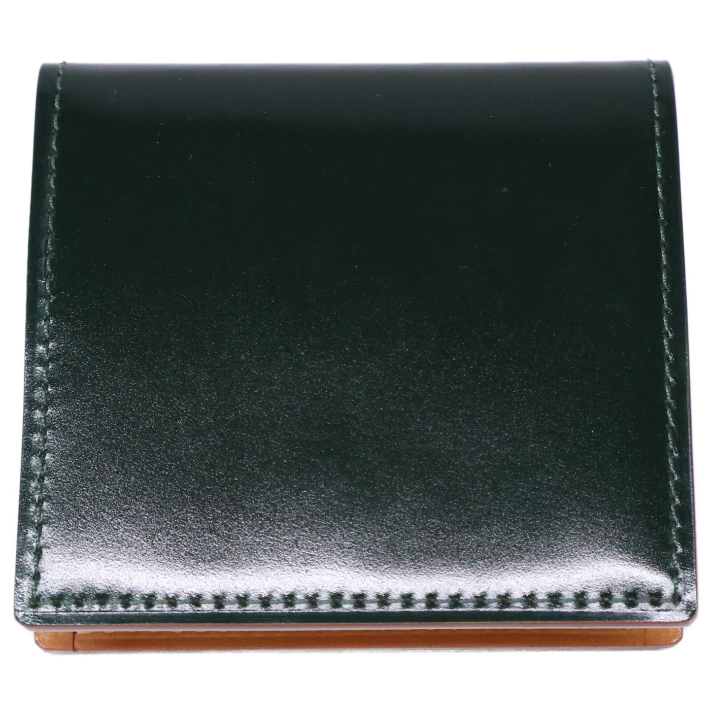 GANZO 【Excellent condition】57066 CORDOVAN box coin purse
