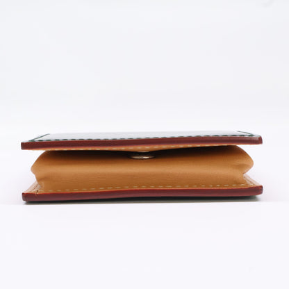 GANZO 【Excellent condition】57066 CORDOVAN box coin purse
